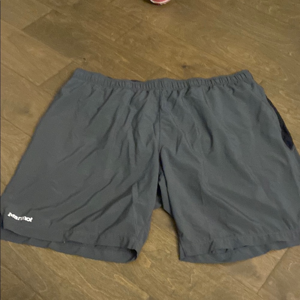 Marmot Men's Charcoal Athletic Shorts,XL